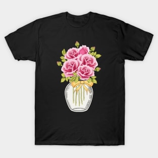 Roses In A Jar T-Shirt